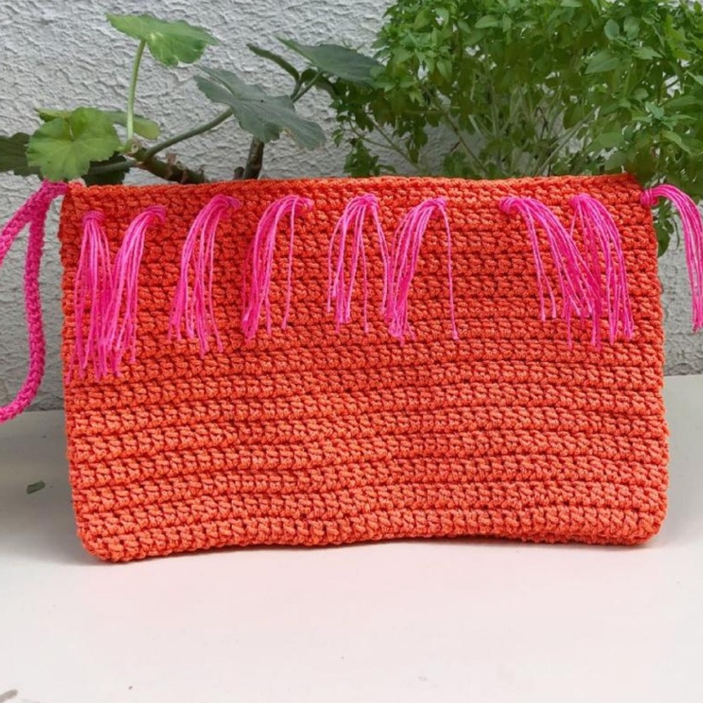 Handmade clutch